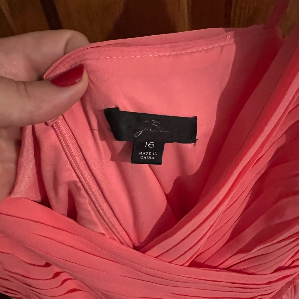 Elegant Pink and Red Women's Dress - Picture 7 of 7